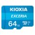 Kioxia Exceria U1 Class 10 Micro SD Card - 64GB